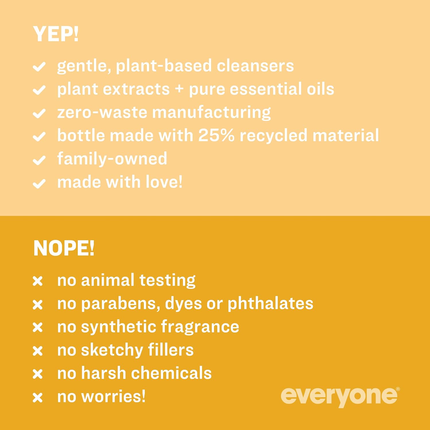 Everyone Hand Soap: Meyer Lemon and Mandarin, 12.75 Ounce, 3 Count - Packaging May Vary : Beauty