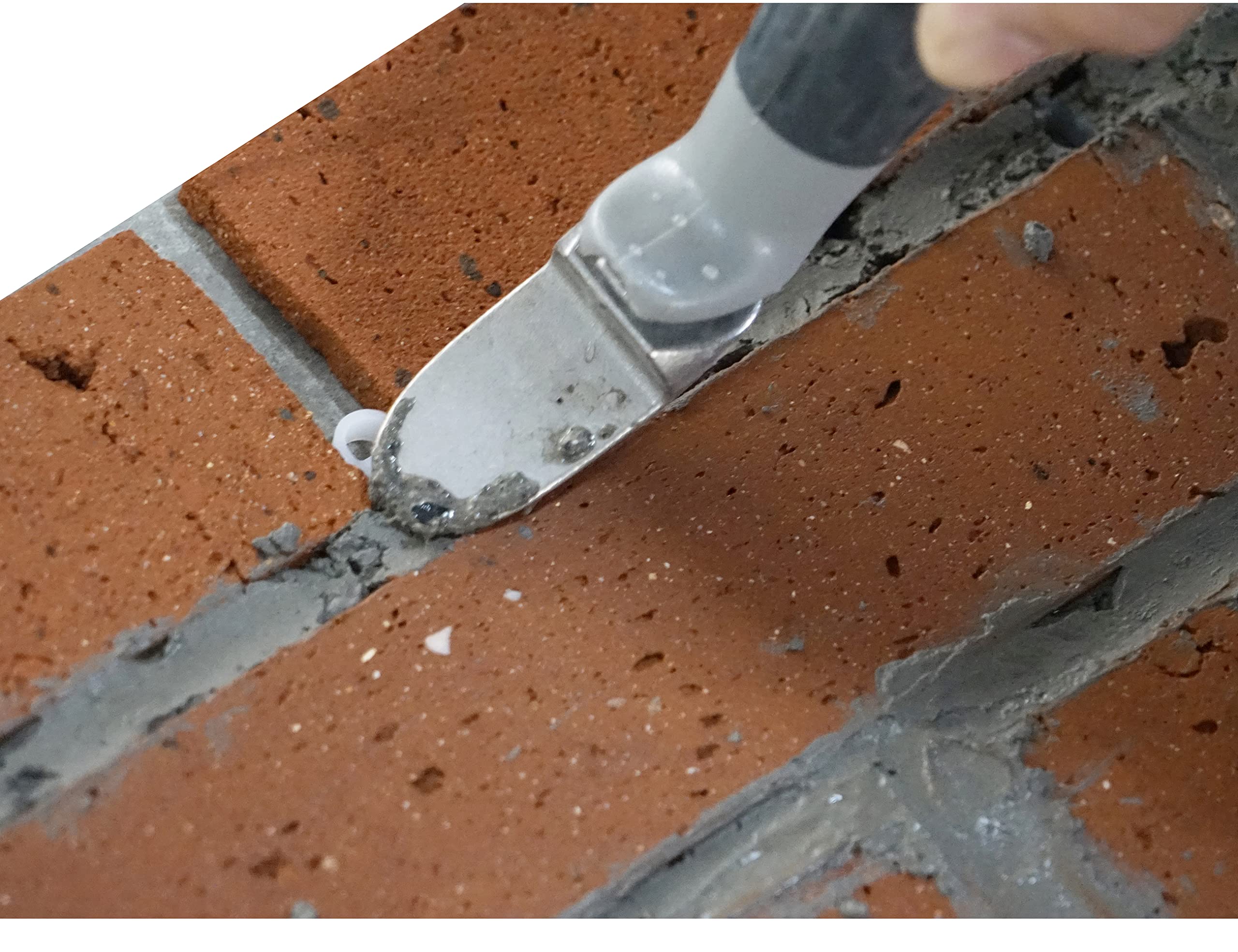 HongYun Brick Trowel 304 Stainless Trowel Mortar Pointing Trowel Brick Jointer Brick Caulking Trowel Bricklaying Pointer Masonry Jointer Trowel