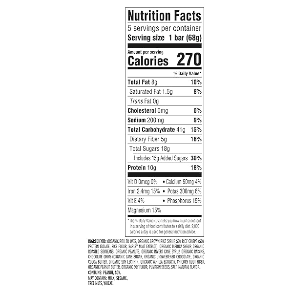 CLIF BAR – ENERGY PROTEIN BARS – TRAIL MIX – MADE WITH ORGANIC OATS – ENERGY BARS – NON-GMO – (5 PACK)