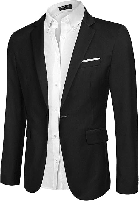 mens slim fit casual blazer