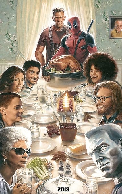 Amazoncom Kirbis Deadpool 2 Movie Poster 18 X 28 Inches Posters