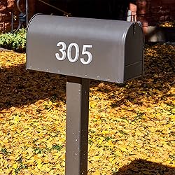 Self Adhesive Mailbox Numbers, Door Address Number