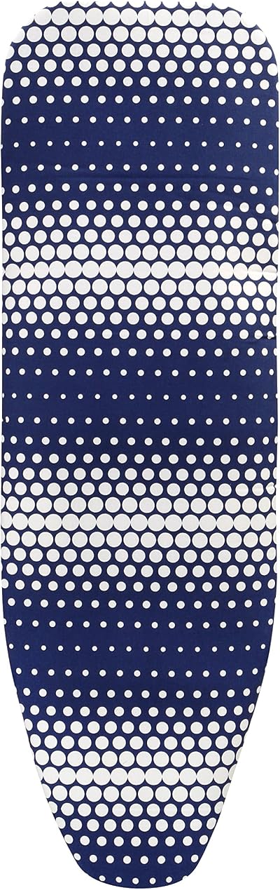 Premier Solar Ironing Board Cover Blue 100% Cotton with Foam Padding