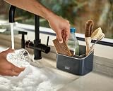 Joseph Joseph SinkStore Sink Organiser Non-Slip Grey Kitchen Utensil Basket view 5