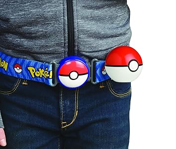 POKÉMON Clip 'N' Go Gürtel Set - Great Ball & Nest Ball & Miniras - INTERAKTIVE FUNKTIONEN!