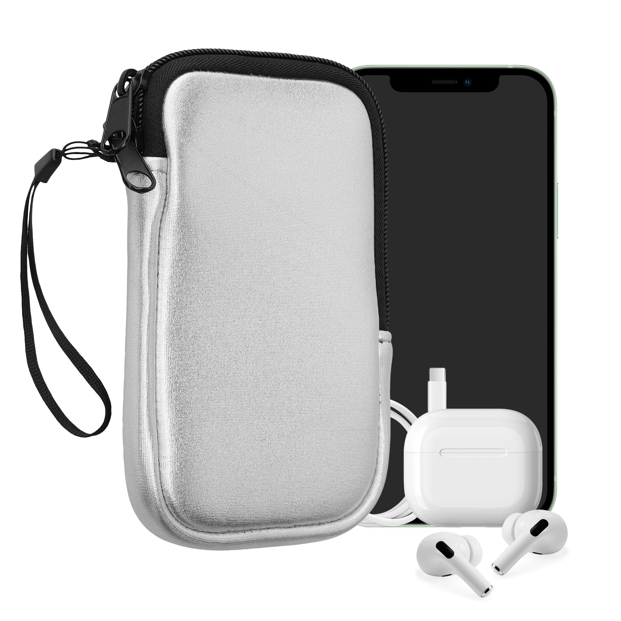 kwmobile Neoprene Phone Pouch Size S