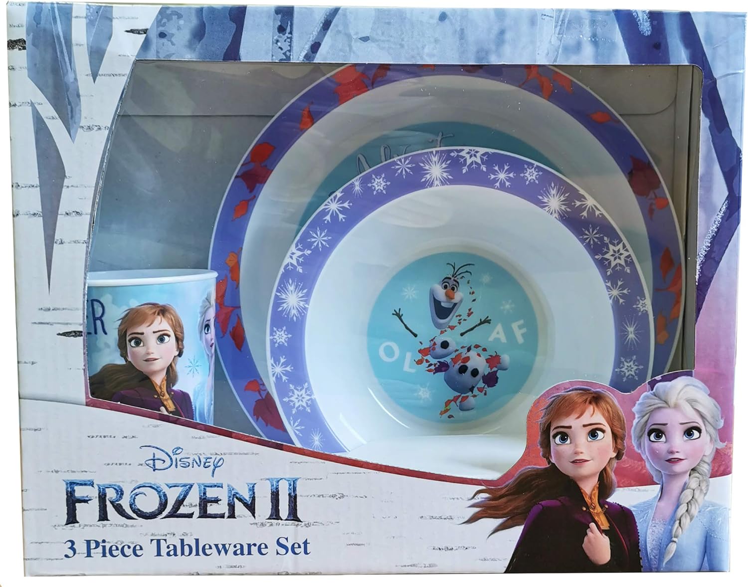 disney frozen dinner set