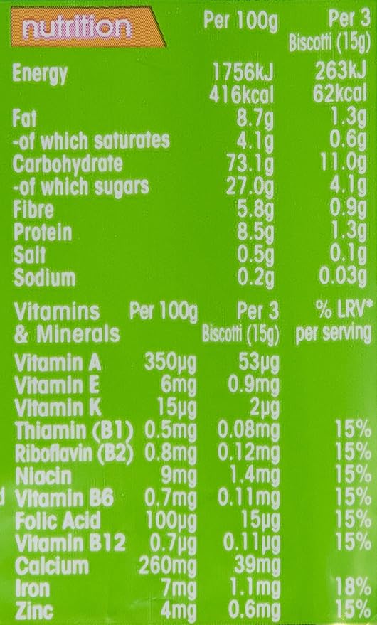 heinz chocolate biscotti