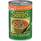 Amy's Lentil Vegetable Soup, Low Salt, 14.5 oz