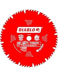 Diablo D1260X 12-Inch by 60t 1in Arbor Combination Saw Blade