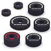 Cympad Optimizer Starter Pack, Foam Cymbal Washers for Improved Cymbal Performance &amp; Protection. (3x 40/15mm; 1x Hi-Hat; 1x Ride)