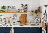 Cooksmart British Designed Pack of 3 Tea Towels Modern Kitchen Set view 5
