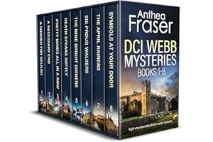 DCI WEBB MYSTERIES BOOKS 1–8 eight unputdownable British murder mysteries (Crime Mystery Box Sets)