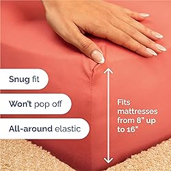 Split King Size 5 Piece Sheet Set - Comfy