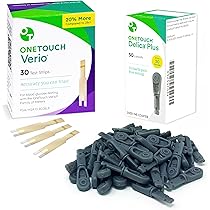 Amazon.com: OneTouch Delica Plus Lancets & OneTouch Verio Test