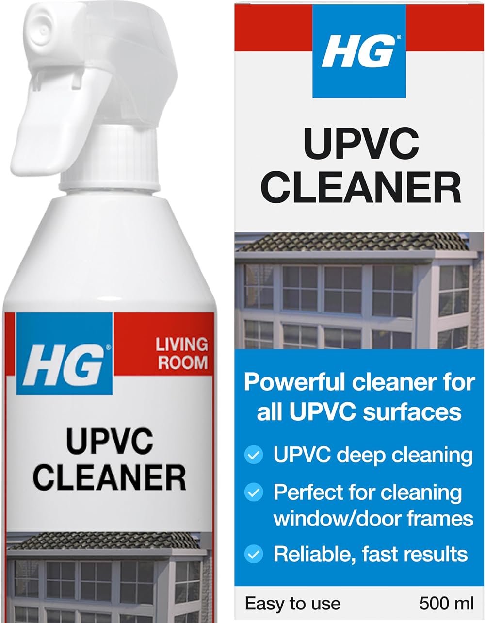 HG UPVC Powerful Cleaner 500ml for Doors & Window Frames