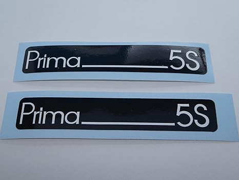 Hercules Prima 5S Trittbrett Schriftzug Verkleidung Sticker Dekor Anziehbild