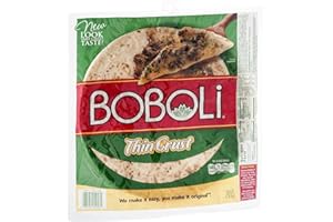 Boboli, Original Italian Thin Pizza Crust, 10oz Package (Pack of 3)