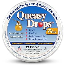Amazon.com: Three Lollies Queasy Drops Plus - Lozenges with Pectin ...