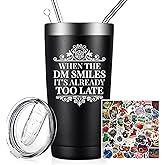 DOEARTE Dungeons and Dragons Gifts - Dungeon Master Gifts - Christmas Gift for Dungeon Master D&d Dnd Dm Rpg Fans - 20oz Dnd Tumbler