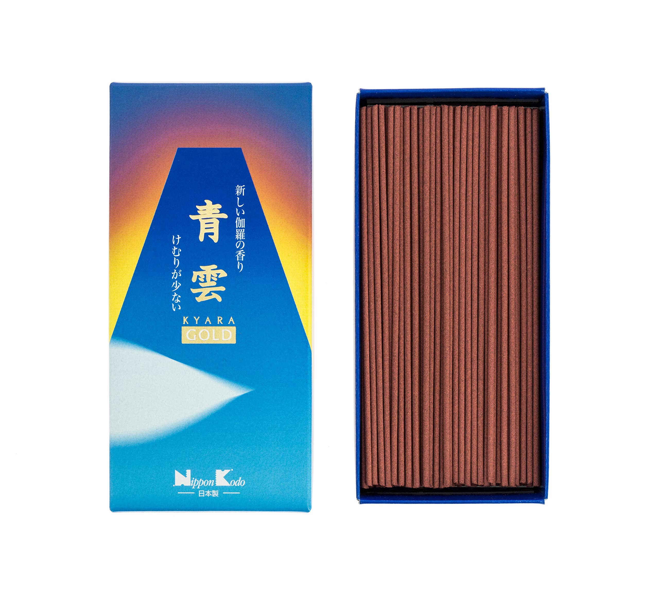 Nippon Kodo 21101 Seiun Gold Incense 16 x 8 x 3 cm Blue