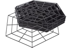 Katai – 40 Pack Plastic Pond Guard Net Protector – Floating Heron & Cat Deterrent with 120 Clips, 4 Plant Ties & Instructions