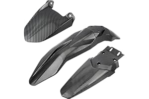 ABCERRSI Motorcycle Fender Set Shock Front Rear Mudguard Fender Protector Compatible with Talaria Sting MX3 MX4 Electric Dirt