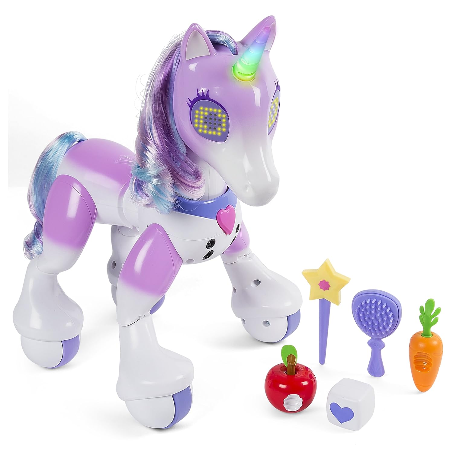 Zoomer 6040309 Enchanted Unicorn Toy, Multi Colour Amazon.co.uk Toys