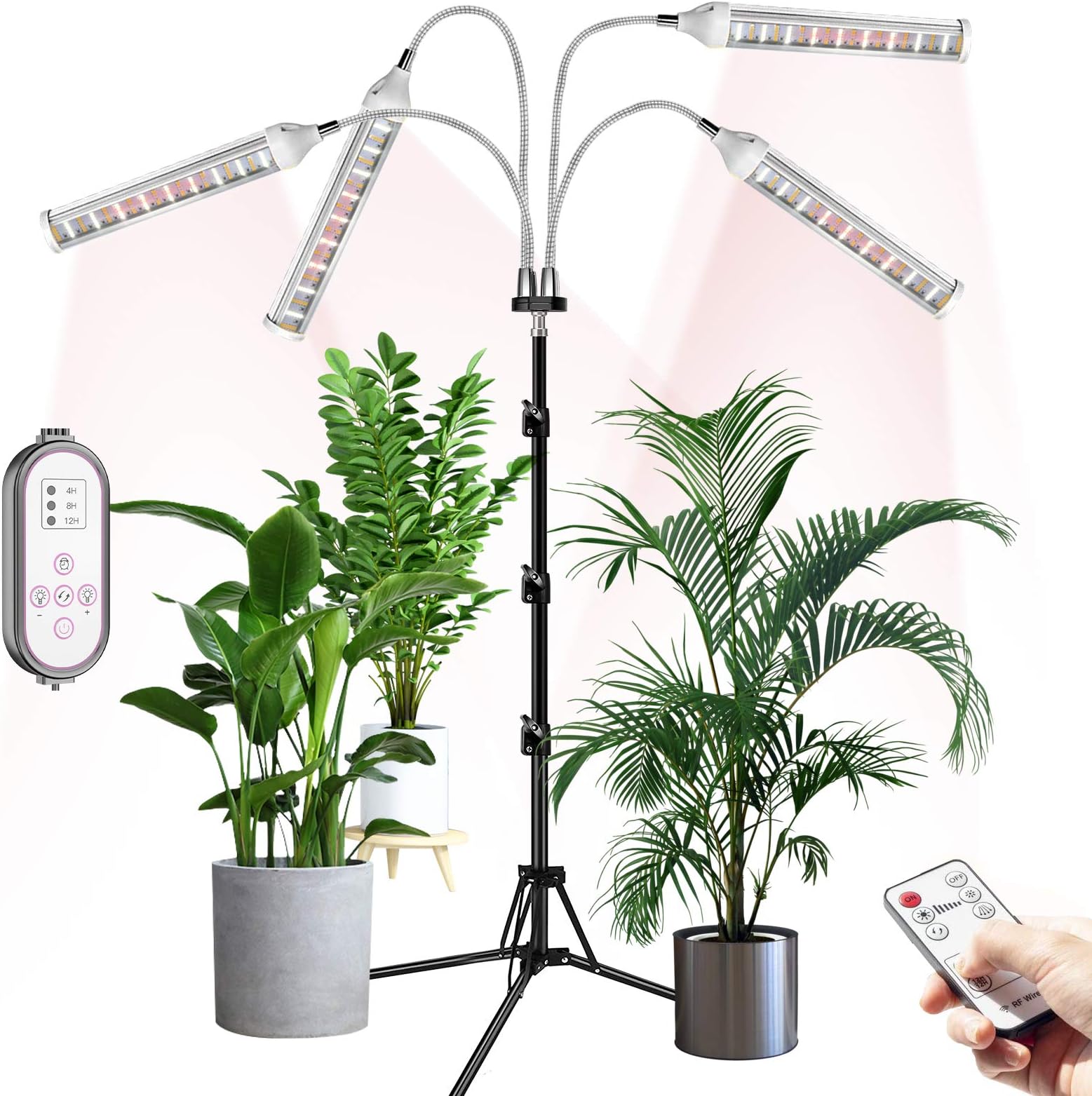 Roleadro 600w Led Grow Light Full Spectrum Grow Lamp of Plant Led Hydroponic Light for Indoor Plant, Led Plant Light for Growing Vegetables and Flower in Led Grow Tent and Grow Box, Indoor Greenhouse