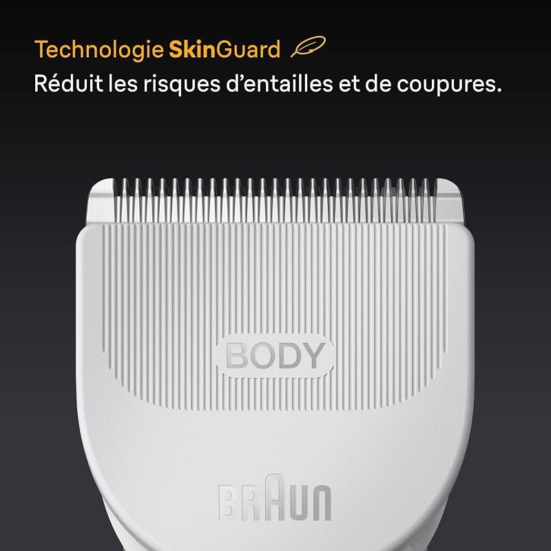 Tondeuse Electrique Homme, pour le Corps, Series 5, BG5555, Grise