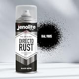 JENOLITE Directorust Spray Paint Satin Black 400ml Direct To Rust All-In-One view 6