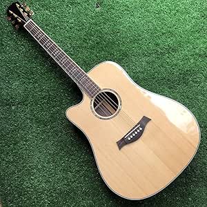 HQYYDS Guitarra Guitarra Acústica Izquierda 41 Pulgadas De ...