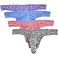 eywlwaar Men's Thong Underwear Low Rise Elephant Nose Design