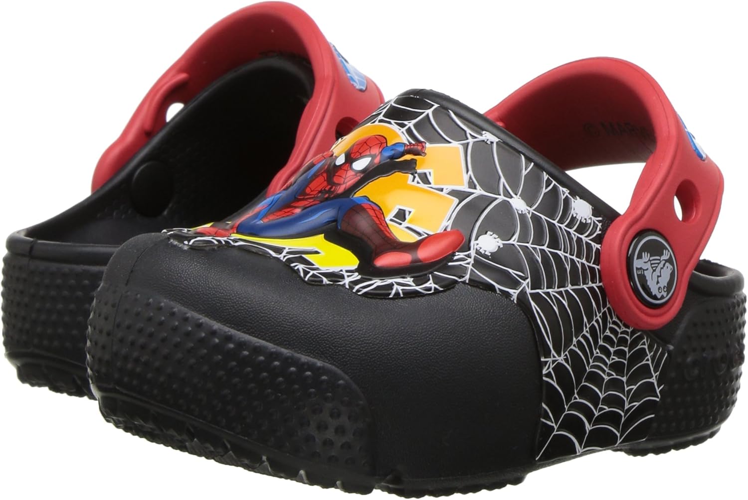 mens spiderman crocs