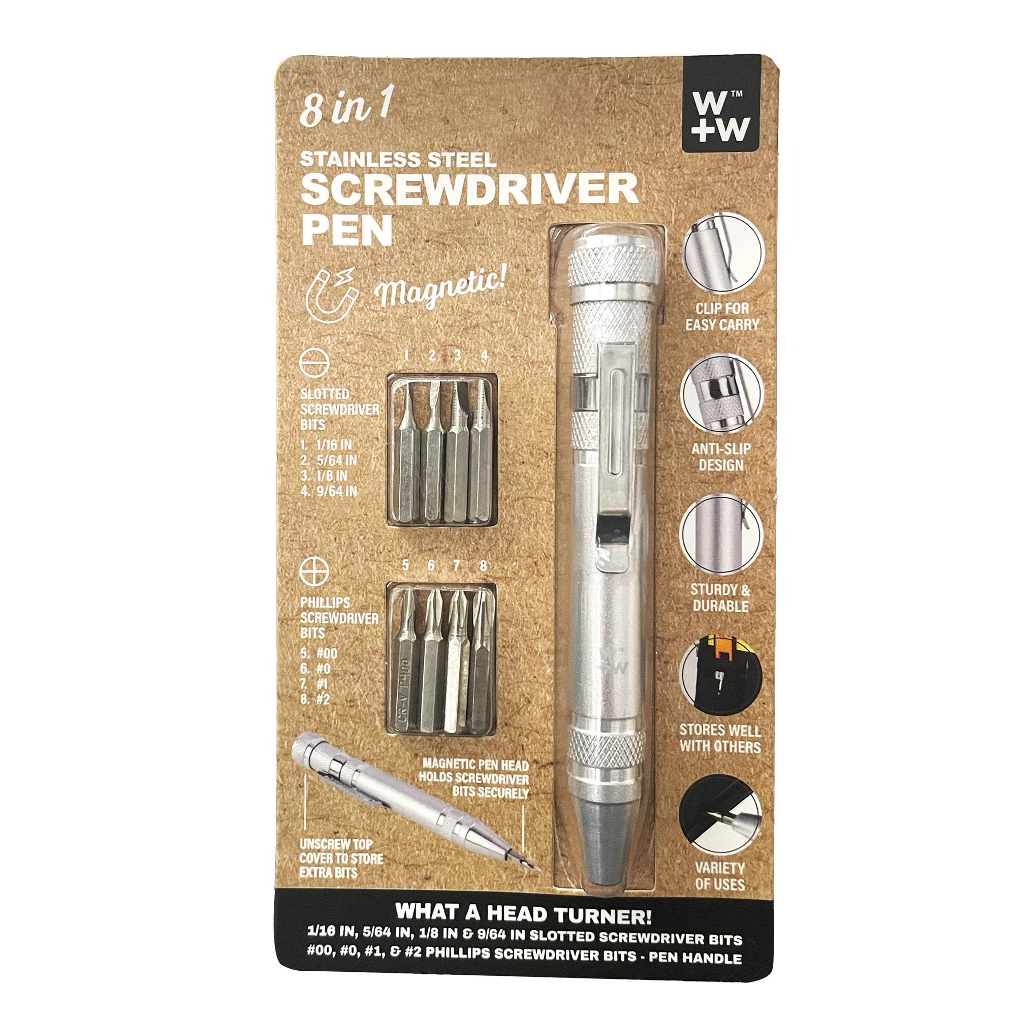 Core Home 8-in-1 Magnetic Screwdriver Pen With