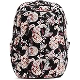 Vera Bradley Women's, Cotton Large Travel Backpack Travel Bag, Botanical Paisley, One Size