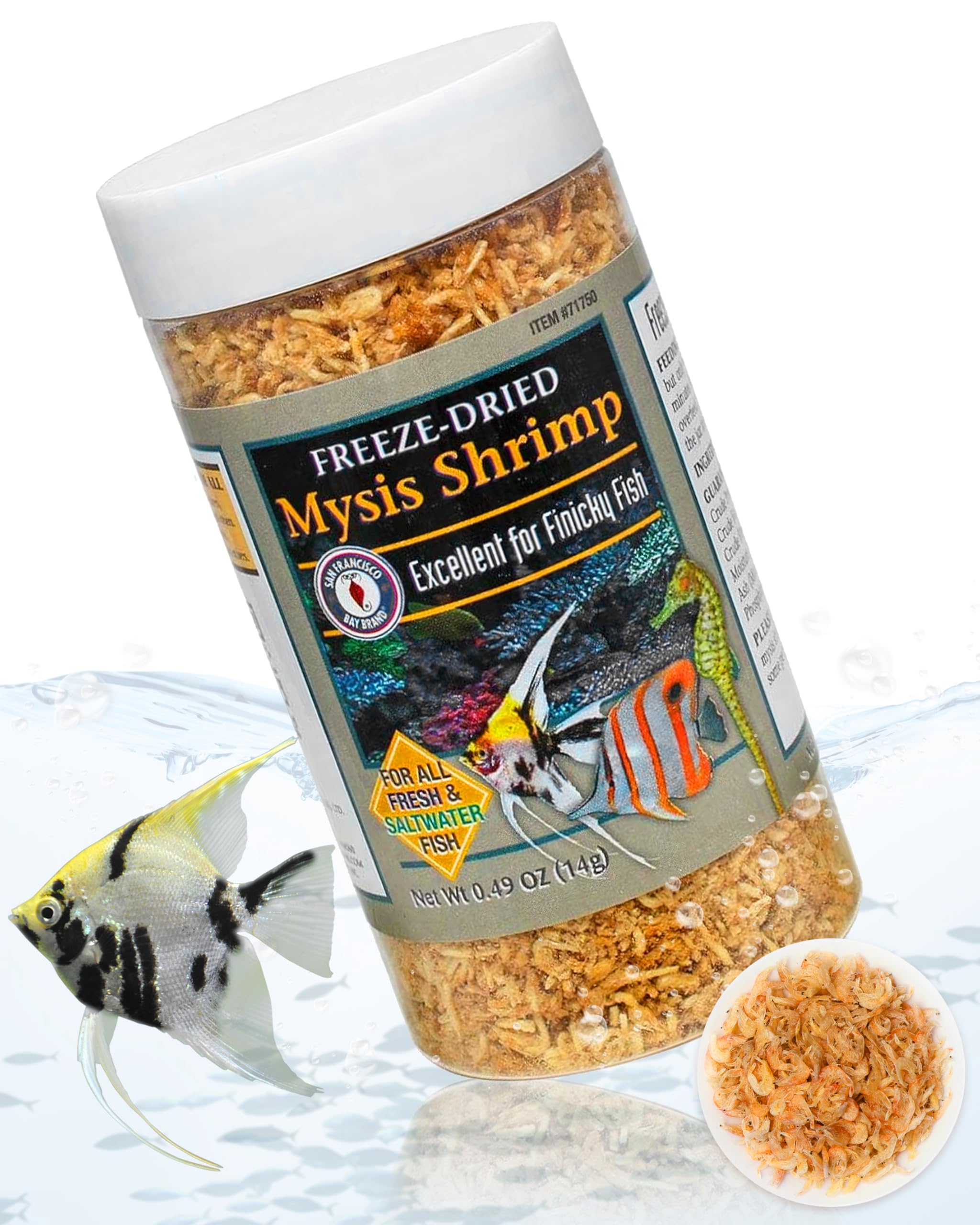 San Francisco Bay Brand Freeze-Dried Mysis Shrimp
