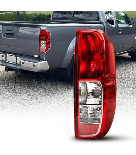 JSBOYAT Tail Light Assembly Pair With Bulbs — Replacement For 2005-2021 Nissan Frontier & 2009-2012 Suzuki Equator