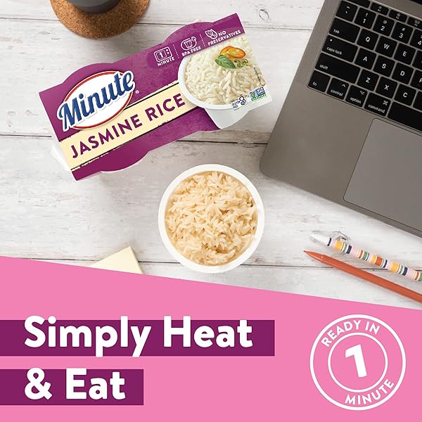 MINUTE READY TO SERVE JASMINE, 2-PACK, 8.8 OZ