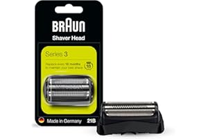 Braun Series 3 Electric Shaver Replacement Head - 21B - Compatible with Electric Razors 300s, 310s, 3010BT