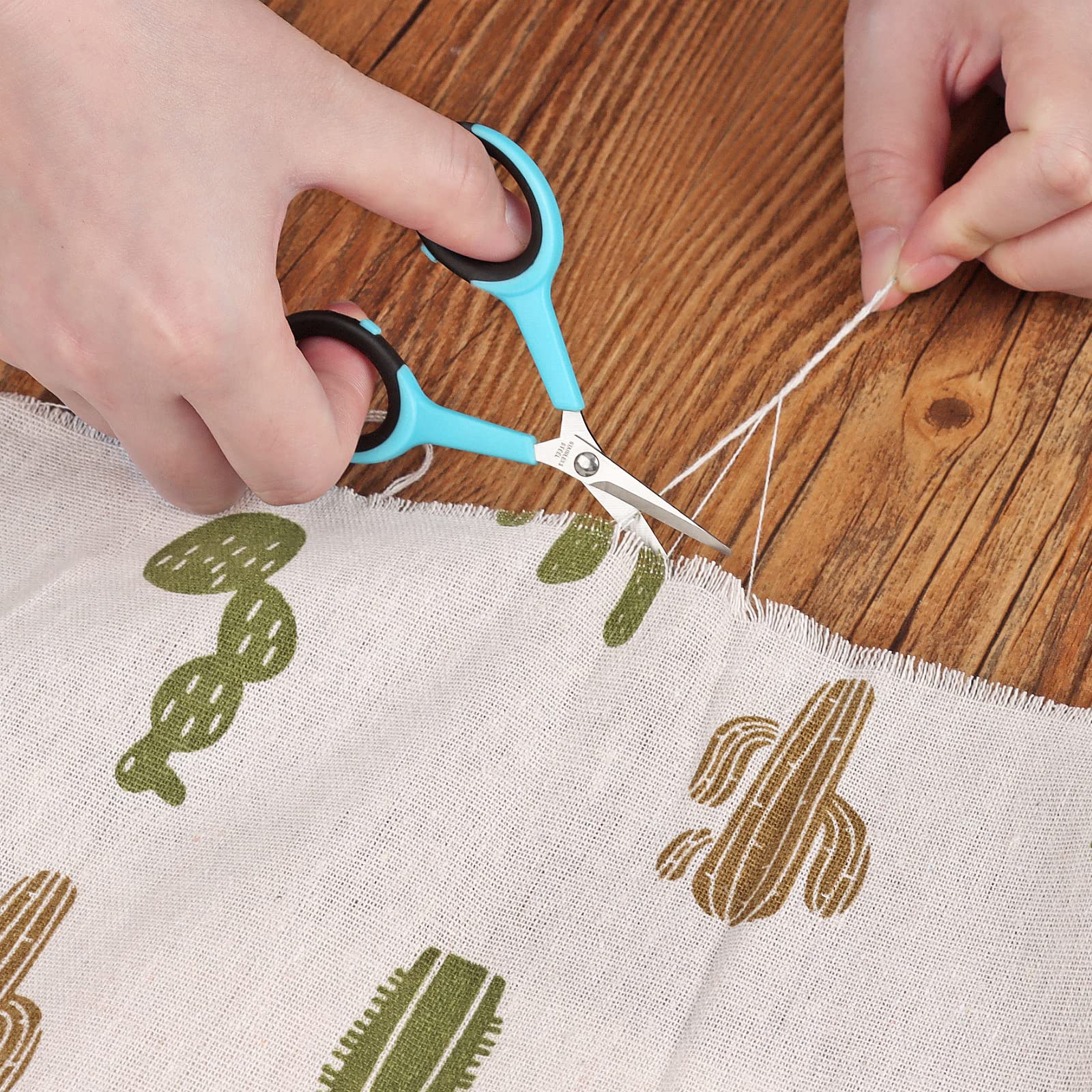 Premium sewing Scissors Bundle, Perfect Sewing Partners, Sharp and Durable, Comfortable Handle, Contains 9”Fabric scissors, 5”Detail Shear, 3.9”Embroidery Scissors, 4.8”Thread Snips