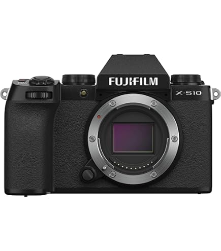 Amazon.com : Fujifilm X-S10 Mirrorless Camera Body - Black