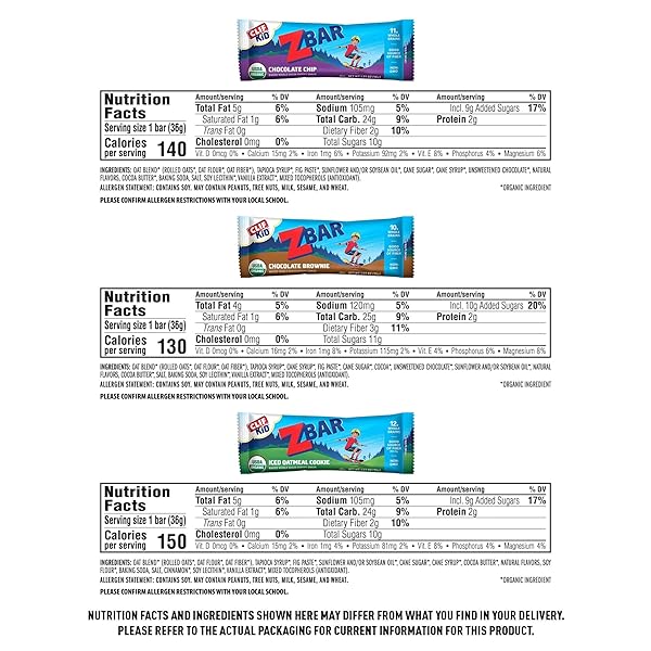 ZBAR AND ZBAR PROTEIN – VARIETY PACK – SNACK BARS – MADE WITH ORGANIC OATS – NON-GMO – SOFT BAKED GRANOLA BARS AND CRISPY PROTEIN BARS (16 PACK)