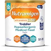 Nutramigen Probiotic LGG Hypoallergenic Toddler Nutrition, 12.6 oz | Lactose free, allergy management, toddler probiotic LGG powder, Nutramigen Hypoallergenic Powder, from the makers of Enfamil