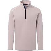 M MAELREG Quarter Zip Pullover Men Stretch Performance Mock Neck Moisture Wicking Golf 1/4 Zip Pullover Mens Sweatshirt