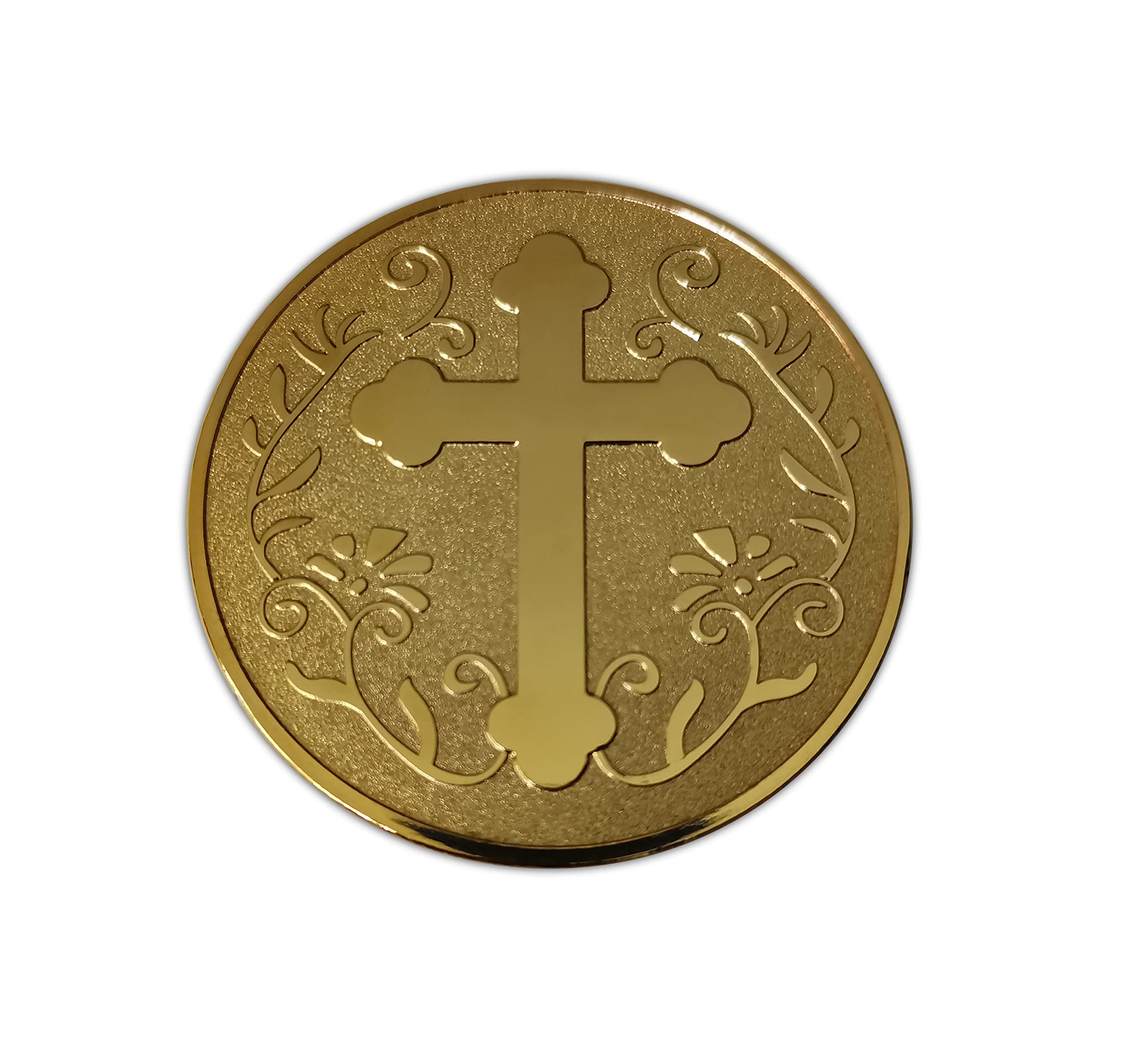 Eillwin Holy Cross Christian Christ's servant & faith commemorative religious coin