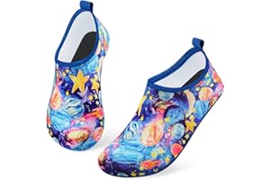 TANAMO Toddler Water Shoes for Kids Boys Girls，Swim Quick Dry Aqua Socks Little Kid Baby Youth Children Non-Slip for Beach Pool Outdoor Sports Walking