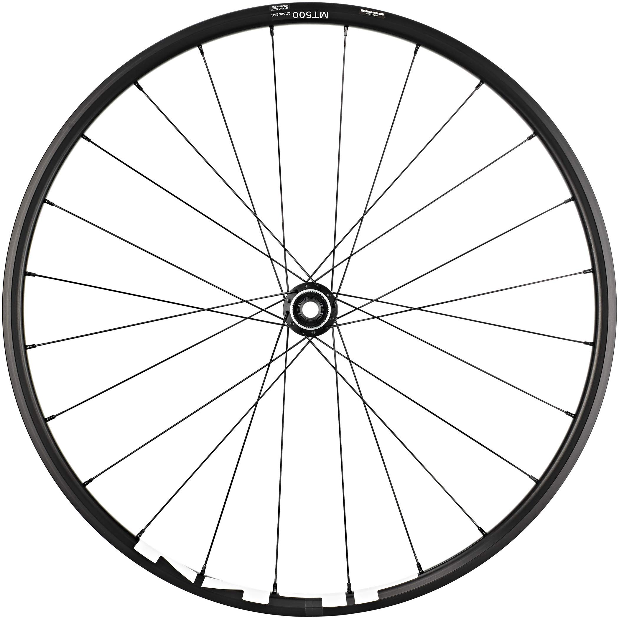 Shimano WH-MT500 MTB wheel, 27.5 in (650b), 15 x 100 mm thru-axle, front, black