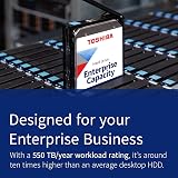 Toshiba 20TB Enterprise Internal SATA HDD Server Storage 3.5 Inch MG10ACA20TE view 2