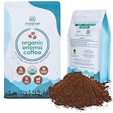Organic Enema Coffee, USDA Certified, Fair Trade, Made in the USA, 1Lb | Light Roast, Medium Grind, Specialty Grade, 100% Arabica, High Palmitic Acid &amp; Caffeine, Up to 25 Servings